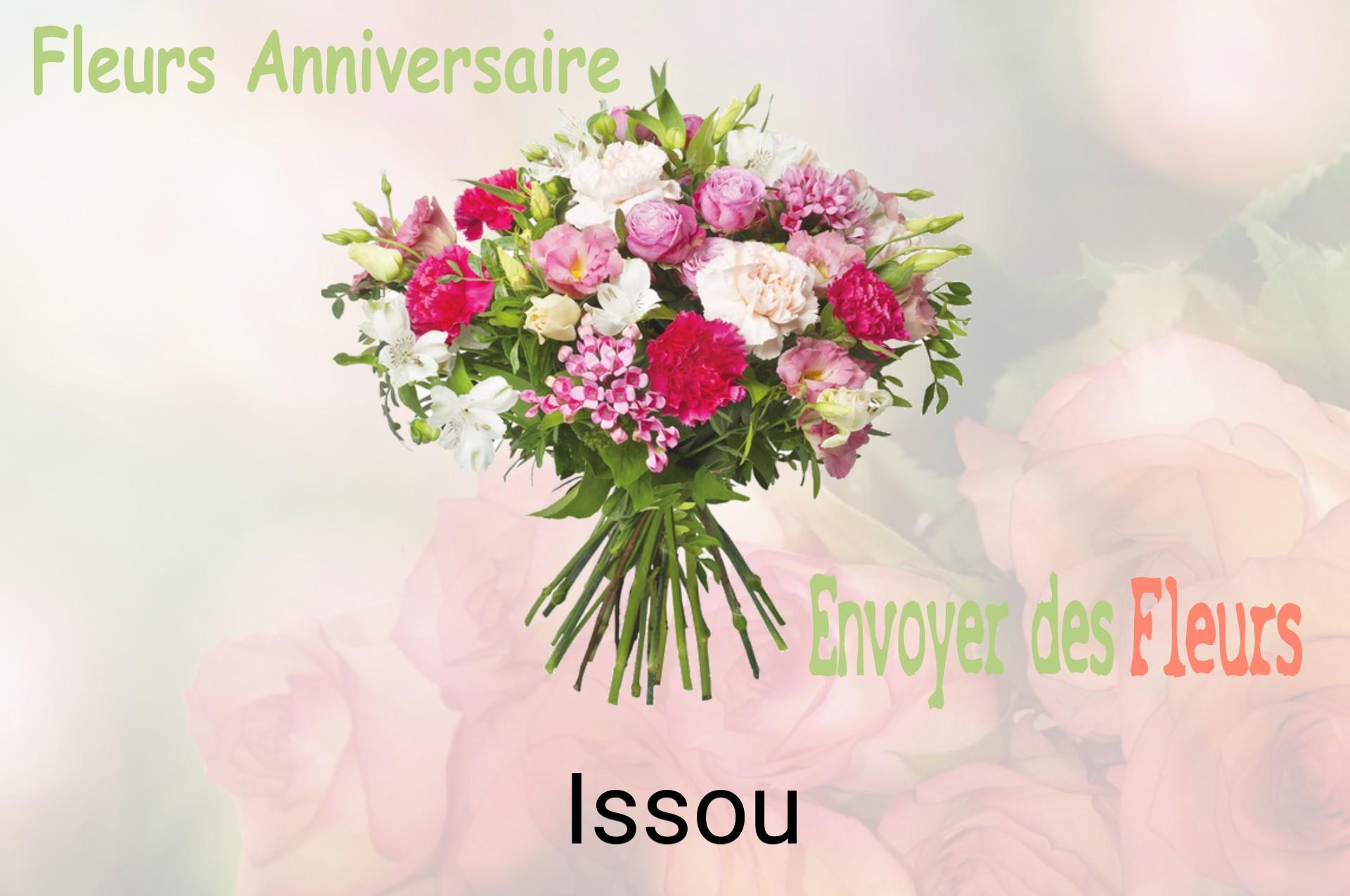 Bouquet de fleurs d’anniversaire livré à Issou